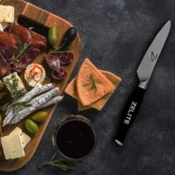 Comfort Pro Serie 4" Schälmesser 56 HRC Edelstahl -Klarstein 10039031 yy 0003 logo