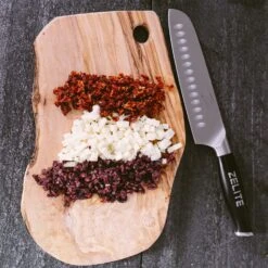 Comfort Pro Serie 7" Santokumesser 56 HRC Edelstahl -Klarstein 10039033 yy 0003 logo