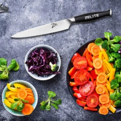 Comfort Pro Serie 6" Allzweckmesser 56 HRC Edelstahl -Klarstein 10039035 yy 0004 logo