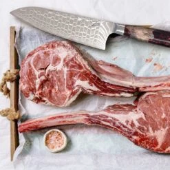 Infinity Wave 8" Kochmesser 61 HRC Damaszenerstahl -Klarstein 10039037 yy 0004 logo