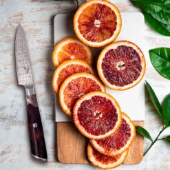 Infinity Wave 4" Schälmesser 61 HRC Damaszenerstahl -Klarstein 10039038 yy 0004 logo