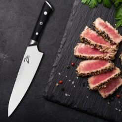 Razor-Edge Serie 8" Kochmesser 59 HRC Edelstahl 8 Razor-Edge Serie 8" Kochmesser 59 HRC Edelstahl -Klarstein 10039042 yy 0004 logo