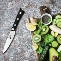 Razor-Edge Serie 4" Schälmesser 59 HRC Edelstahl 8 Razor-Edge Serie 4" Schälmesser 59 HRC Edelstahl -Klarstein 10039044 yy 0004 logo