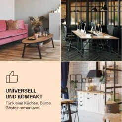 Audrey Retro-Kühlschrank 70 Liter 3 Regale 2 Türfächer Innenbeleuchtung -Klarstein 10039694 de 0005 logo