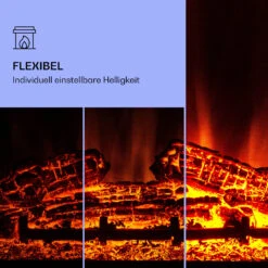 Dukono Elektrokamin 1800 W LED-Flammen Heizlüfter Timer Holzfach 11 Dukono Elektrokamin 1800 W LED-Flammen Heizlüfter Timer Holzfach -Klarstein 10039853 de 0004 logo