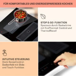 Full House Down Air System Induktionsherd + Dunstabzugshaube 477 M³/h -Klarstein 10039858 de 0005 logo