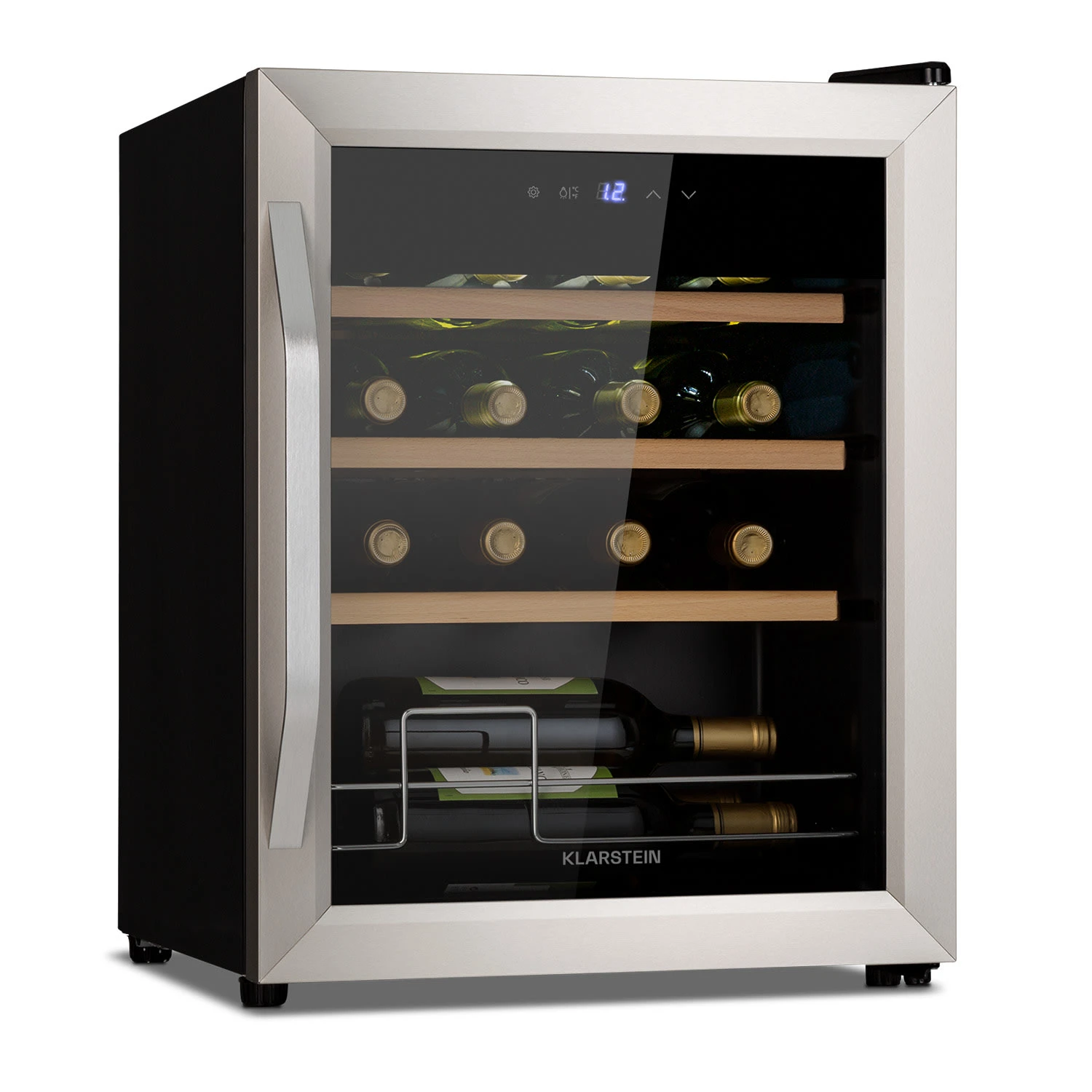 Vinamour 16 Uno Weinkühlschrank 16Fl./42l 5-18°C 41dB Glas 1 Vinamour 16 Uno Weinkühlschrank 16Fl./42l 5-18°C 41dB Glas