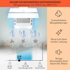Clara 90 Dunstabzugshaube Glas 509 M³/h Touch Ambiente-Licht 10 Clara 90 Dunstabzugshaube Glas 509 M³/h Touch Ambiente-Licht -Klarstein 10040143 de 0003 logo