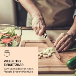 Kitano XL 13tlg. Messer-Set Mit Block 12 Messer Stahl Edler Holzblock 10 Kitano XL 13tlg. Messer-Set Mit Block 12 Messer Stahl Edler Holzblock -Klarstein 10040324 de 0004 logo