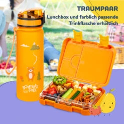 Junior Lunchbox 6 Fächer 21,3 X 15 X 4,5 Cm (BxHxT) BPA-frei -Klarstein 10040339 de 0007 usp