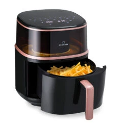 Air Bloom Heißluftfritteuse Dampffunktion 1500W 7,5 Liter 16 Programme