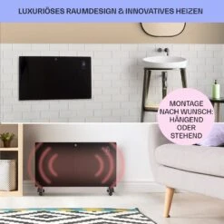 Bansin Crystal Smart Konvektions-Heizgerät 2500W 5 - 50 °C App-Steuerung 13 Bansin Crystal Smart Konvektions-Heizgerät 2500W 5 - 50 °C App-Steuerung -Klarstein 10041211 de 0007 usp