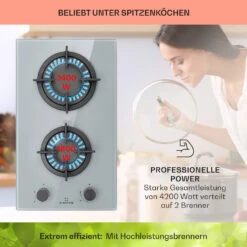 Firetale Gaskochfeld 2-flammig Aluminium-Brenner Erdgas/Propangas Inkl. Schlauch Und Druckminderer 10 Firetale Gaskochfeld 2-flammig Aluminium-Brenner Erdgas/Propangas Inkl. Schlauch Und Druckminderer -Klarstein 10041301 de 0003 usp