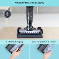 Caswell Plus Nass-/Trockensauger Kabellos Akkubetrieben LED-Display 11 Caswell Plus Nass-/Trockensauger Kabellos Akkubetrieben LED-Display -Klarstein 10041383 de 0003 usp