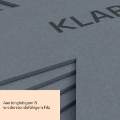 Noto Endurance Filz-Set 5 Stck. Sternförmig Sehr Weich Für Töpfe & Pfannen Ø38 Cm -Klarstein 10045021 de 0005 usp