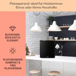 Happy Hour 38 Mini-Kühlschrank Minibar Getränkekühlschrank 38 L 26 DB 10 Happy Hour 38 Mini-Kühlschrank Minibar Getränkekühlschrank 38 L 26 DB -Klarstein 10045045 de 0003 usp