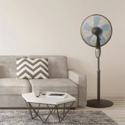 Summerjam Standventilator 2er-Set Standlüfter 50W 3 Stufen Grau -Klarstein 60002059 yy 0002 ambient Klarstein Summerjam Standventilator grau reedit