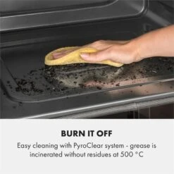 Gusteau Delicatessa Einbau-Ofen-Set Induktion 7000W Schwarz Edelstahl 11 Gusteau Delicatessa Einbau-Ofen-Set Induktion 7000W Schwarz Edelstahl -Klarstein 60002594 yy 0004 logo Klarstein Gusteau Elektrischer Einbaubackofen schwarz