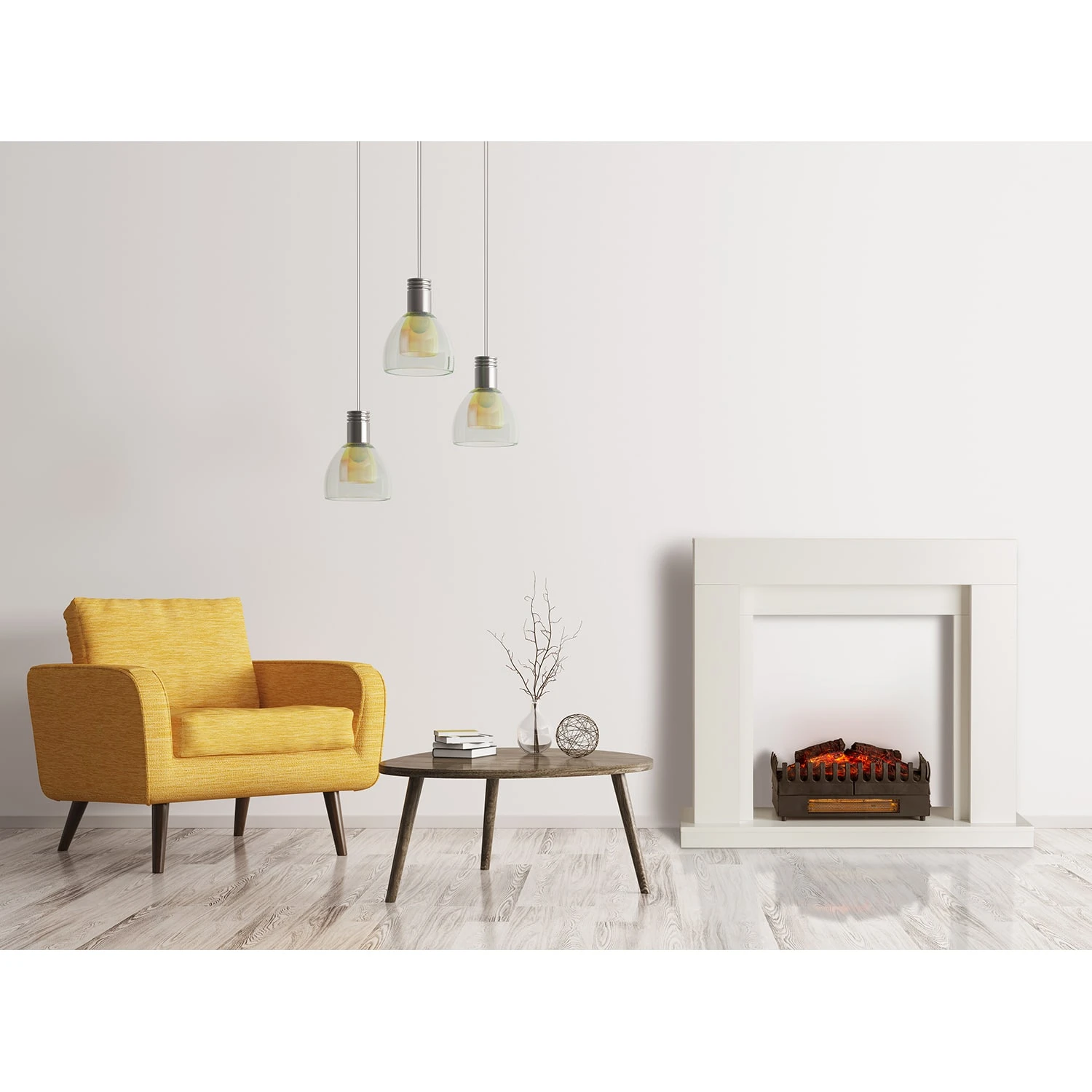 Studio Frame Kamingehäuse-Set Dekokamin + Kamini FX Kamineinsatz | Klassisches Design | MDF | Wandverschraubung | 100 X 88 X 30 Cm | Kamin-Einsatz: 1000/2000W | Täuschend Echte Feuerillusion Mit 2W LED 3 Studio Frame Kamingehäuse-Set Dekokamin + Kamini FX Kamineinsatz | Klassisches Design | MDF | Wandverschraubung | 100 X 88 X 30 Cm | Kamin-Einsatz: 1000/2000W | Täuschend Echte Feuerillusion Mit 2W LED – Bild 3