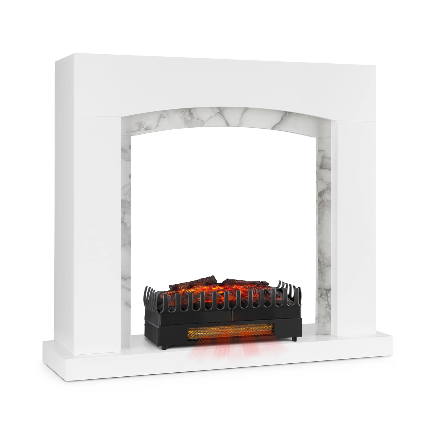 Studio Frame II Kamingehäuse + Kamini FX Kamineinsatz 2000W MDF Modernes Design